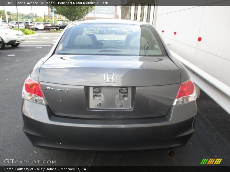 Polished Metal Metallic / Black 2009 Honda Accord LX Sedan