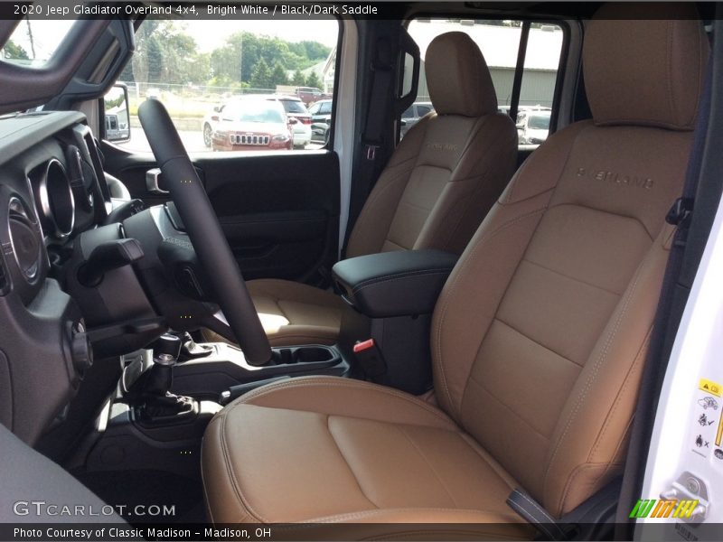 Bright White / Black/Dark Saddle 2020 Jeep Gladiator Overland 4x4