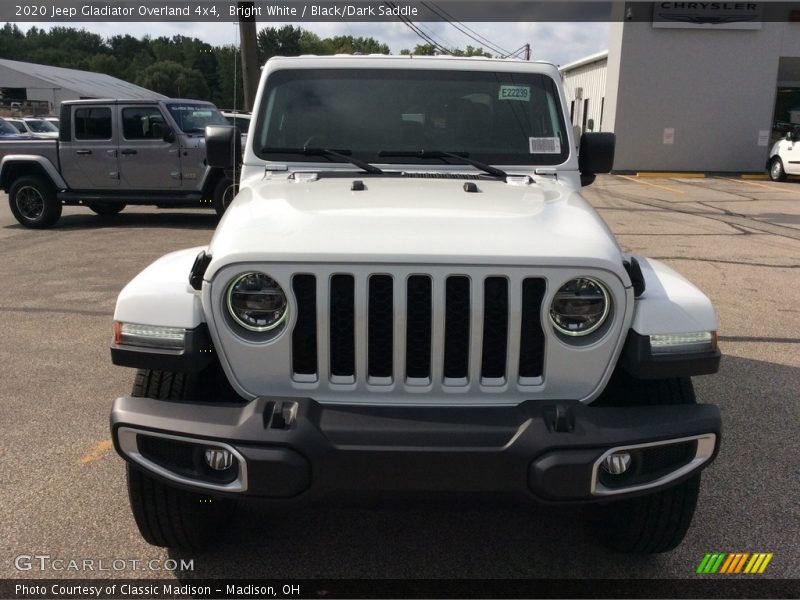 Bright White / Black/Dark Saddle 2020 Jeep Gladiator Overland 4x4