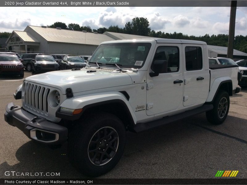 Bright White / Black/Dark Saddle 2020 Jeep Gladiator Overland 4x4