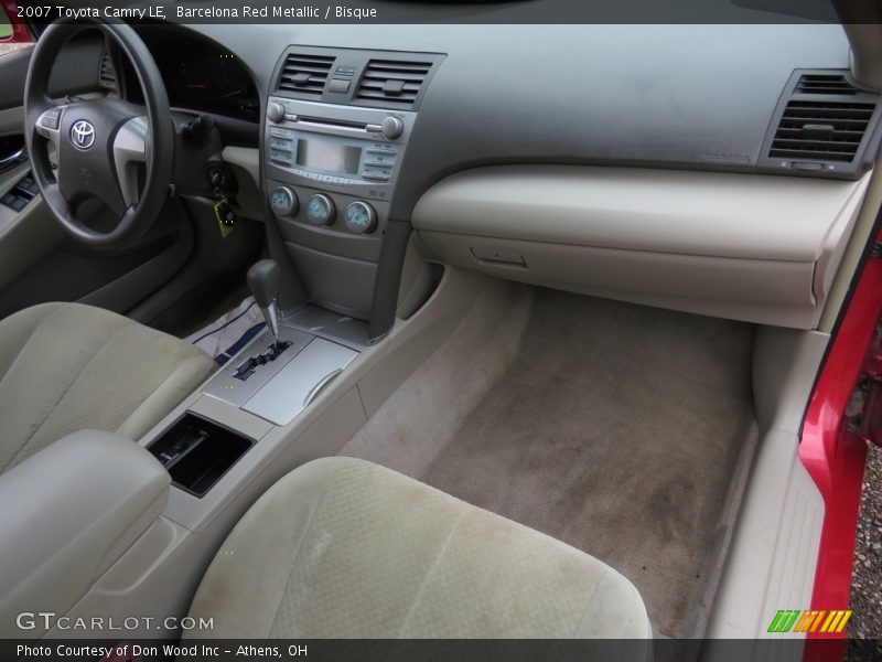 Barcelona Red Metallic / Bisque 2007 Toyota Camry LE