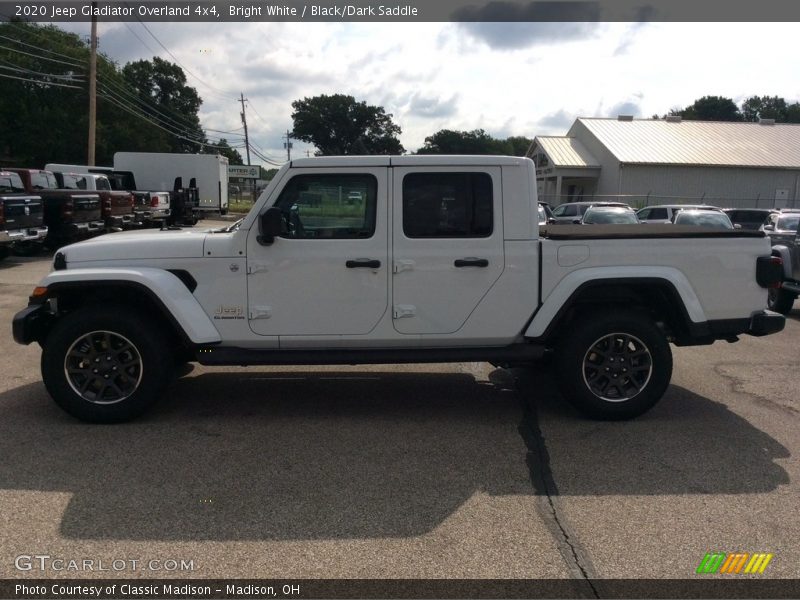 Bright White / Black/Dark Saddle 2020 Jeep Gladiator Overland 4x4