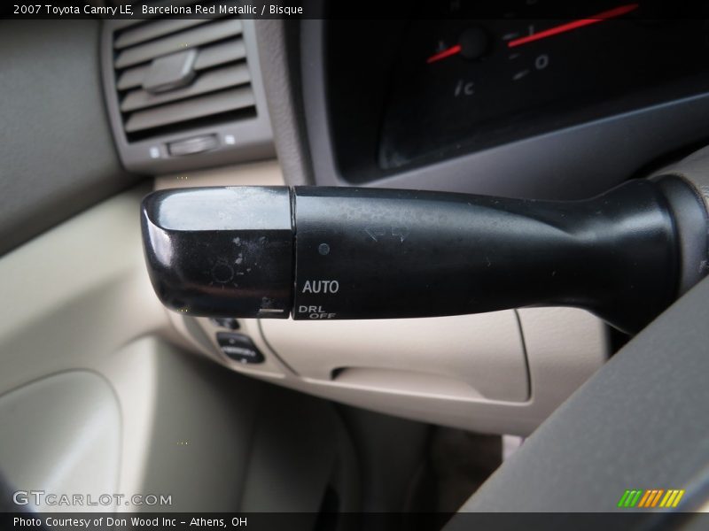Barcelona Red Metallic / Bisque 2007 Toyota Camry LE