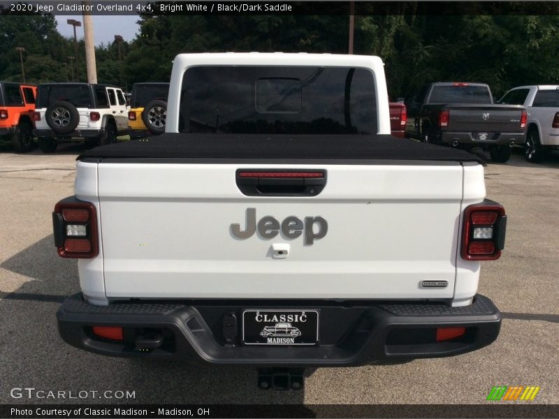 Bright White / Black/Dark Saddle 2020 Jeep Gladiator Overland 4x4