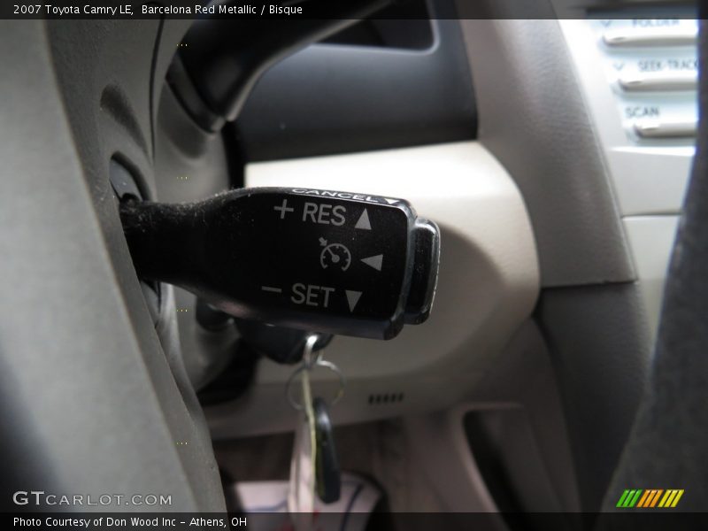 Barcelona Red Metallic / Bisque 2007 Toyota Camry LE