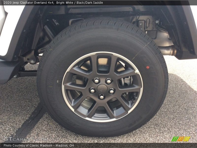 Bright White / Black/Dark Saddle 2020 Jeep Gladiator Overland 4x4