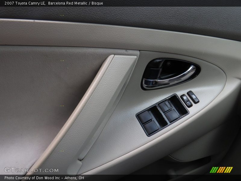 Barcelona Red Metallic / Bisque 2007 Toyota Camry LE
