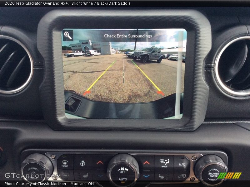 Bright White / Black/Dark Saddle 2020 Jeep Gladiator Overland 4x4