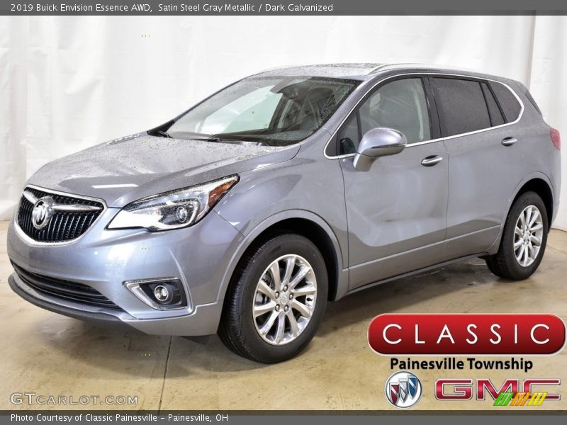 Satin Steel Gray Metallic / Dark Galvanized 2019 Buick Envision Essence AWD
