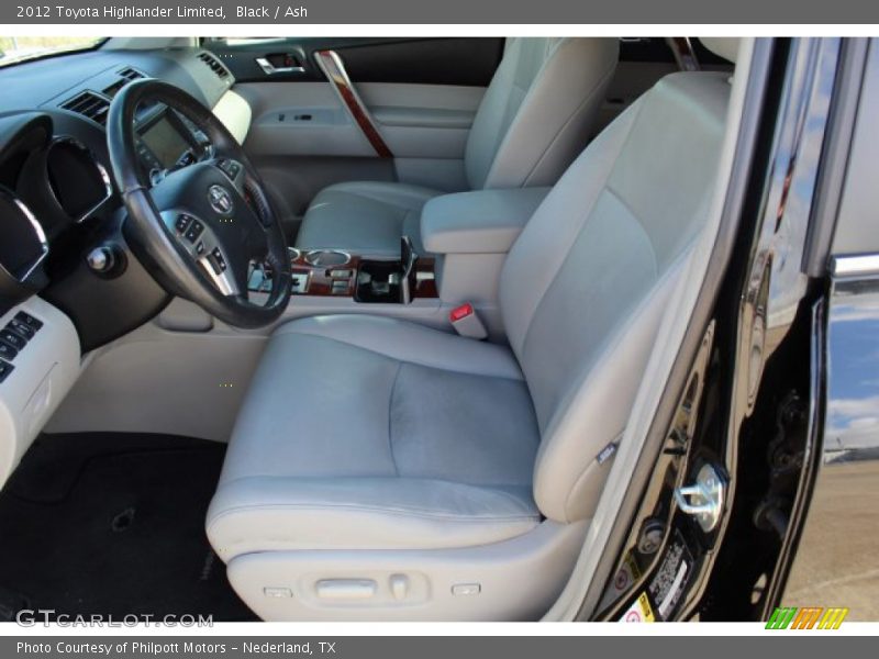 Black / Ash 2012 Toyota Highlander Limited