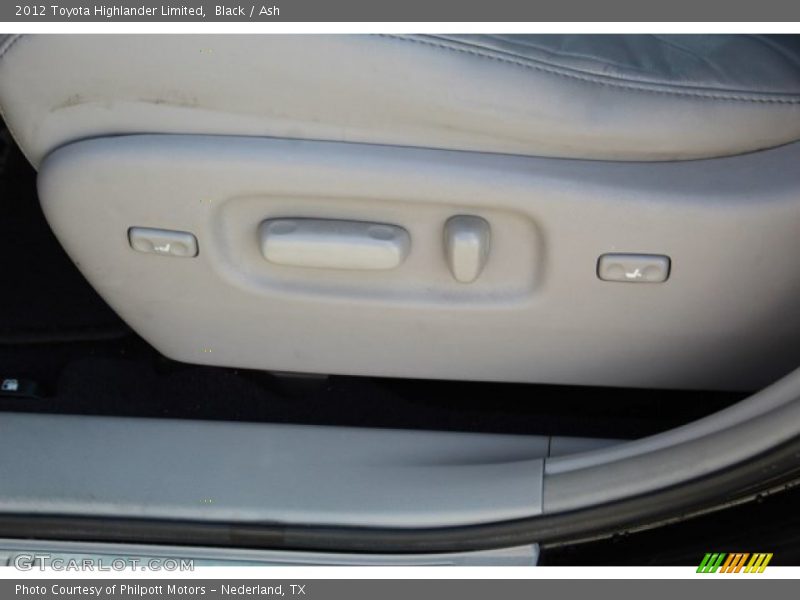 Black / Ash 2012 Toyota Highlander Limited