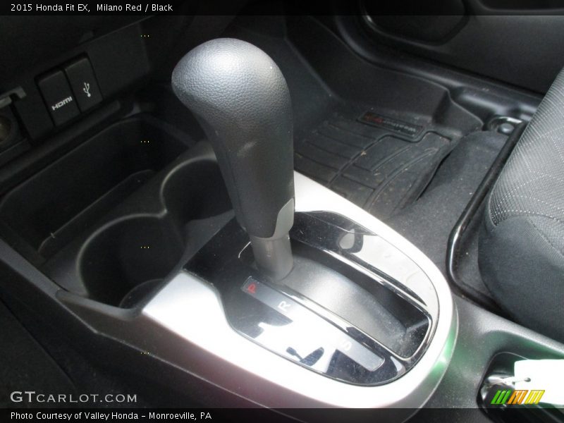 Milano Red / Black 2015 Honda Fit EX