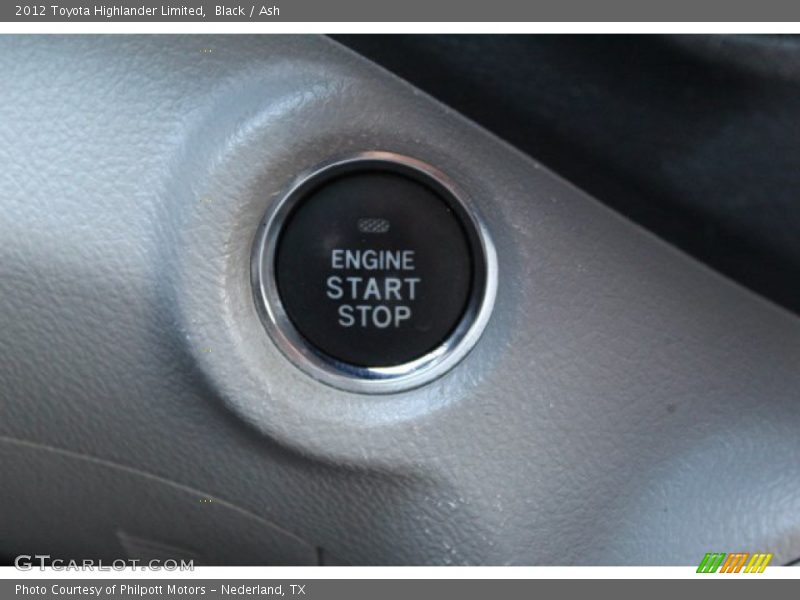 Black / Ash 2012 Toyota Highlander Limited