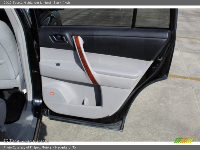 Black / Ash 2012 Toyota Highlander Limited