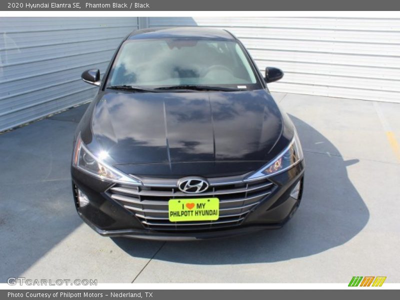 Phantom Black / Black 2020 Hyundai Elantra SE