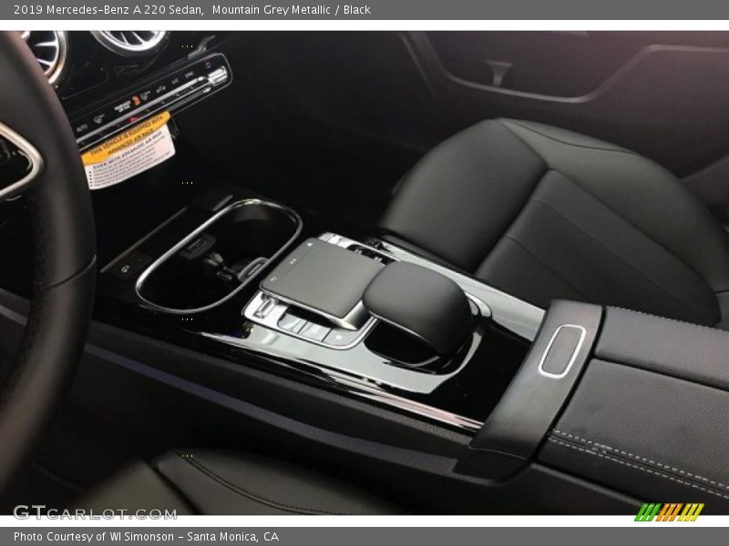 Mountain Grey Metallic / Black 2019 Mercedes-Benz A 220 Sedan