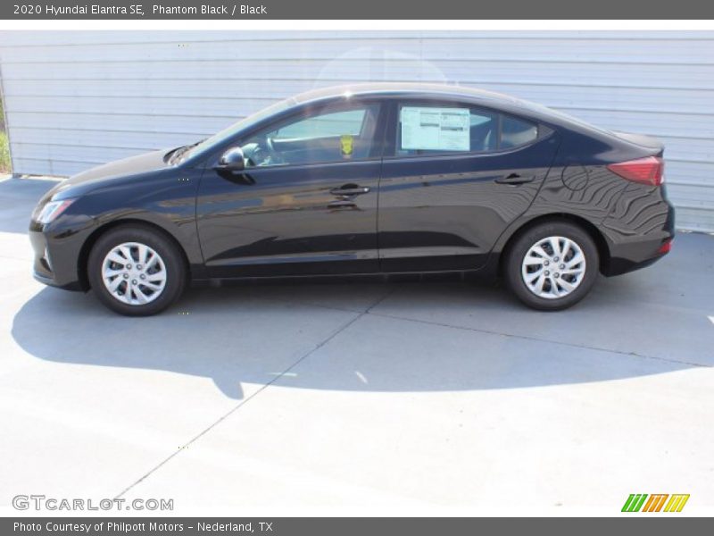Phantom Black / Black 2020 Hyundai Elantra SE