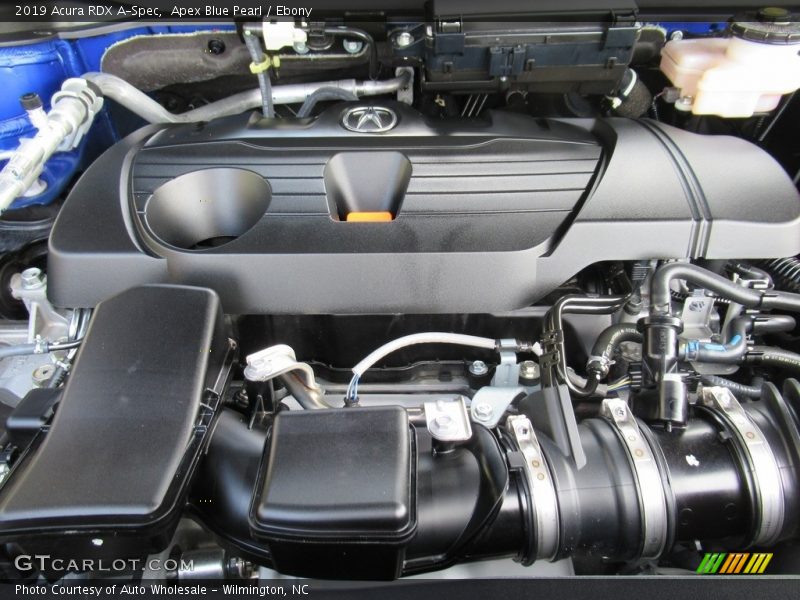 Apex Blue Pearl / Ebony 2019 Acura RDX A-Spec