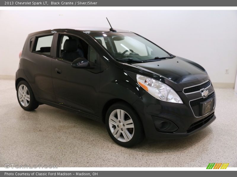 Black Granite / Silver/Silver 2013 Chevrolet Spark LT