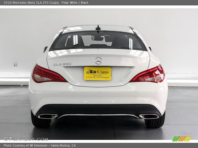 Polar White / Black 2019 Mercedes-Benz CLA 250 Coupe