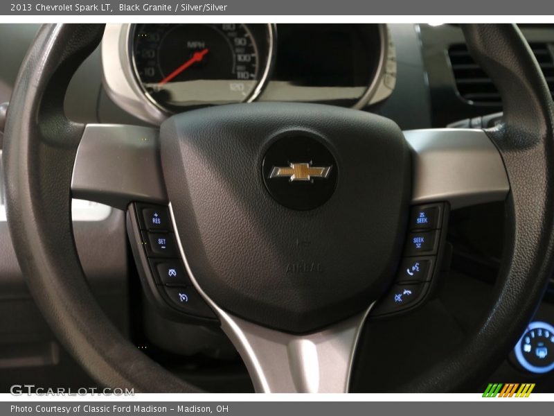 Black Granite / Silver/Silver 2013 Chevrolet Spark LT