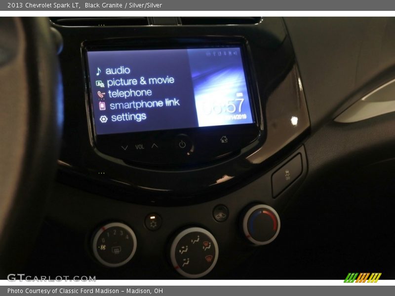 Black Granite / Silver/Silver 2013 Chevrolet Spark LT