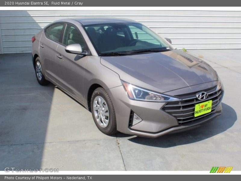 Fluid Metal / Gray 2020 Hyundai Elantra SE