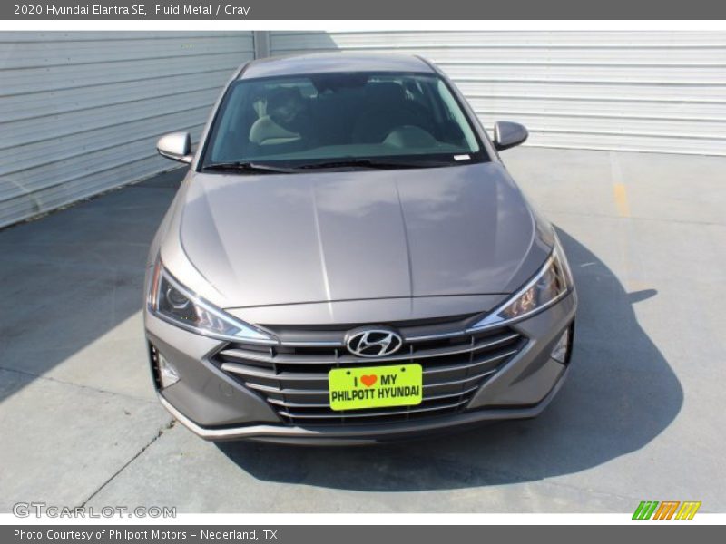 Fluid Metal / Gray 2020 Hyundai Elantra SE