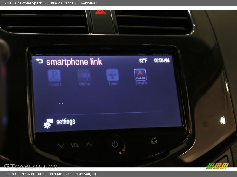 Black Granite / Silver/Silver 2013 Chevrolet Spark LT