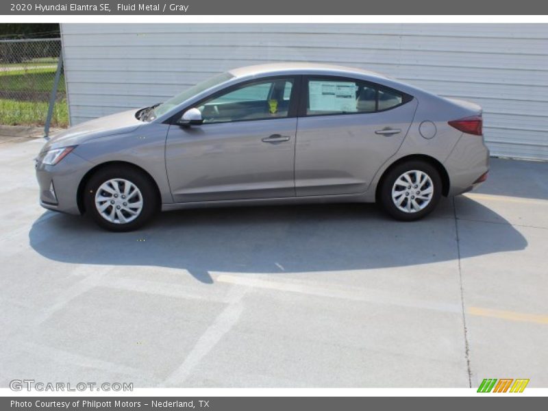 Fluid Metal / Gray 2020 Hyundai Elantra SE