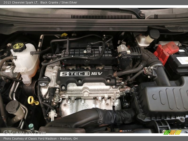 Black Granite / Silver/Silver 2013 Chevrolet Spark LT