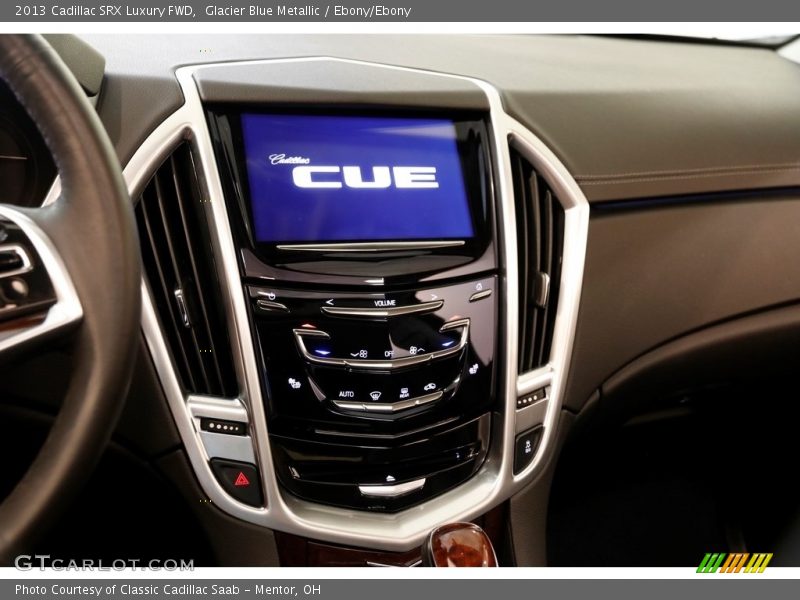 Glacier Blue Metallic / Ebony/Ebony 2013 Cadillac SRX Luxury FWD