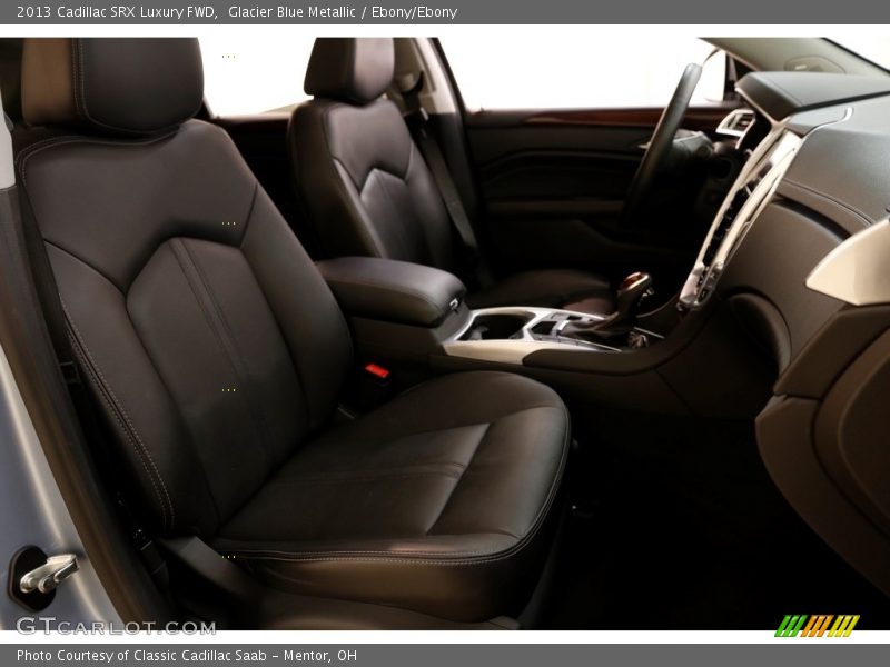 Glacier Blue Metallic / Ebony/Ebony 2013 Cadillac SRX Luxury FWD