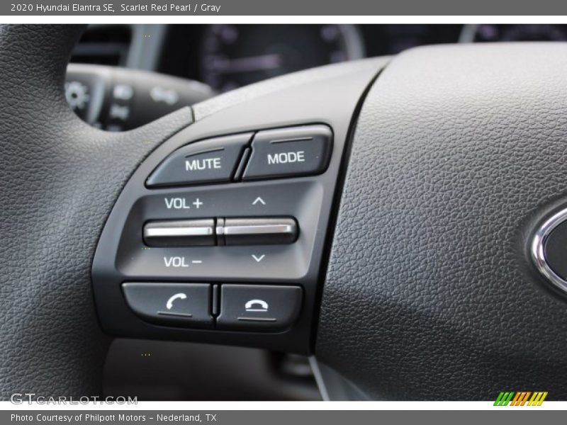 Scarlet Red Pearl / Gray 2020 Hyundai Elantra SE