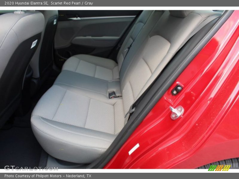 Scarlet Red Pearl / Gray 2020 Hyundai Elantra SE