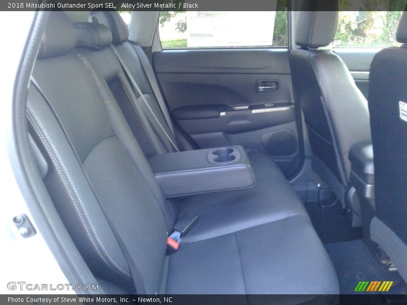 Alloy Silver Metallic / Black 2018 Mitsubishi Outlander Sport SEL