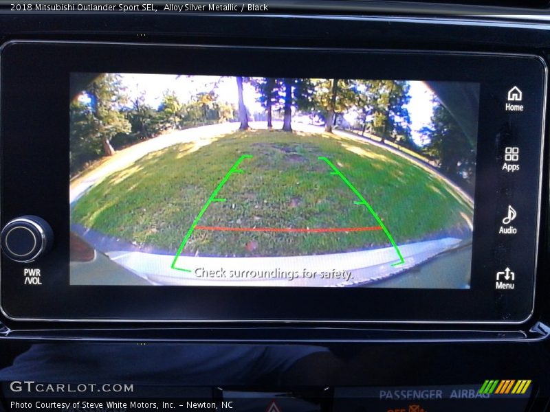 Alloy Silver Metallic / Black 2018 Mitsubishi Outlander Sport SEL