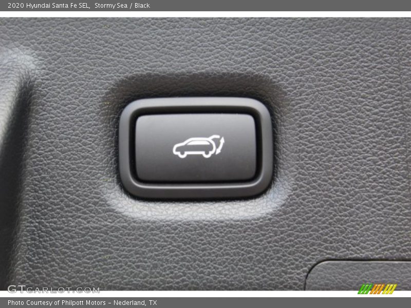 Stormy Sea / Black 2020 Hyundai Santa Fe SEL