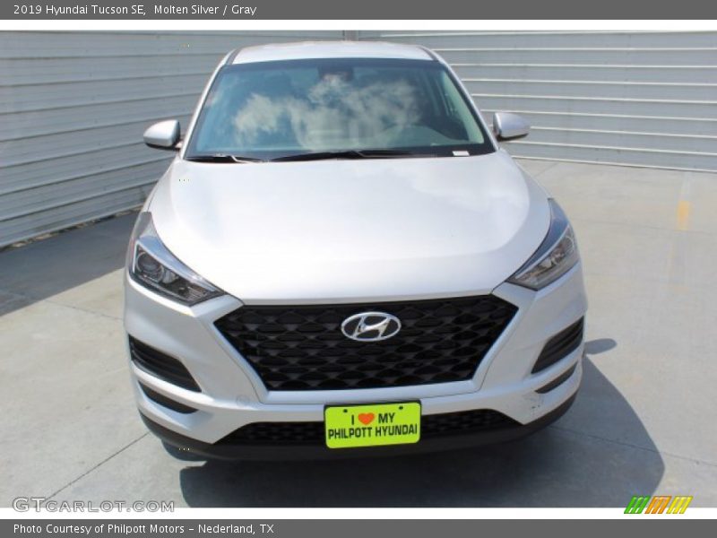 Molten Silver / Gray 2019 Hyundai Tucson SE