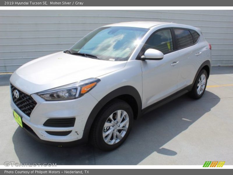 Molten Silver / Gray 2019 Hyundai Tucson SE
