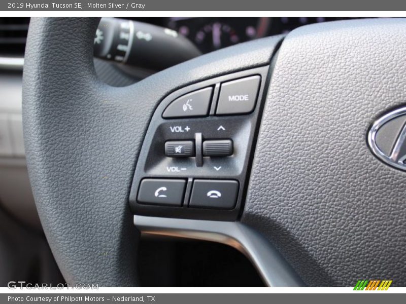 Molten Silver / Gray 2019 Hyundai Tucson SE