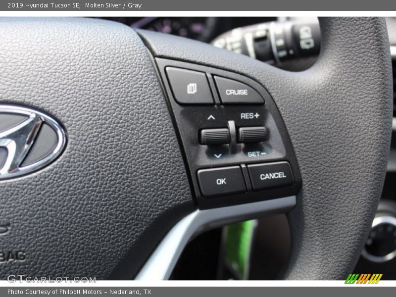 Molten Silver / Gray 2019 Hyundai Tucson SE