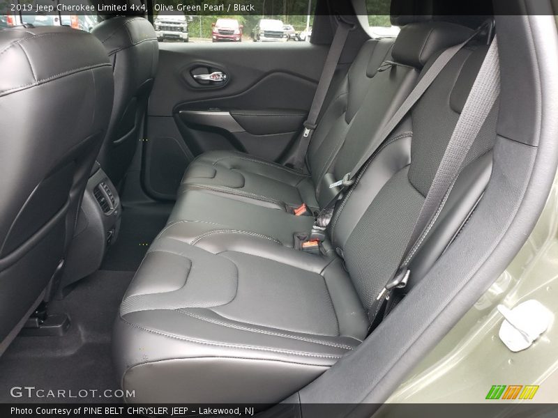 Olive Green Pearl / Black 2019 Jeep Cherokee Limited 4x4