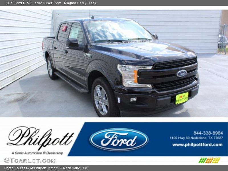 Magma Red / Black 2019 Ford F150 Lariat SuperCrew