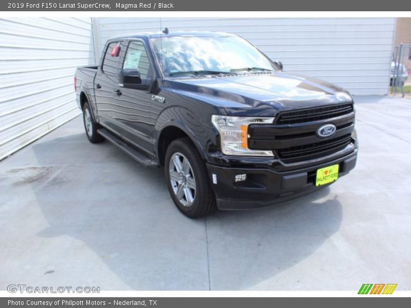 Magma Red / Black 2019 Ford F150 Lariat SuperCrew