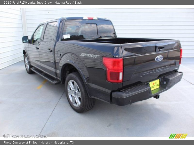 Magma Red / Black 2019 Ford F150 Lariat SuperCrew
