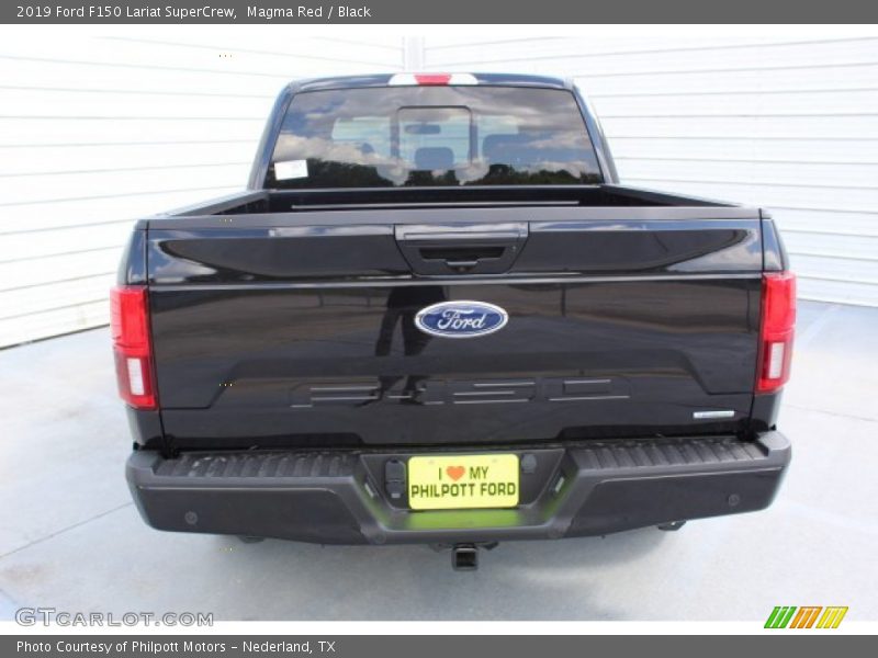 Magma Red / Black 2019 Ford F150 Lariat SuperCrew