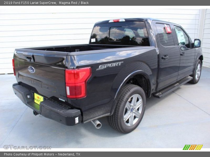 Magma Red / Black 2019 Ford F150 Lariat SuperCrew