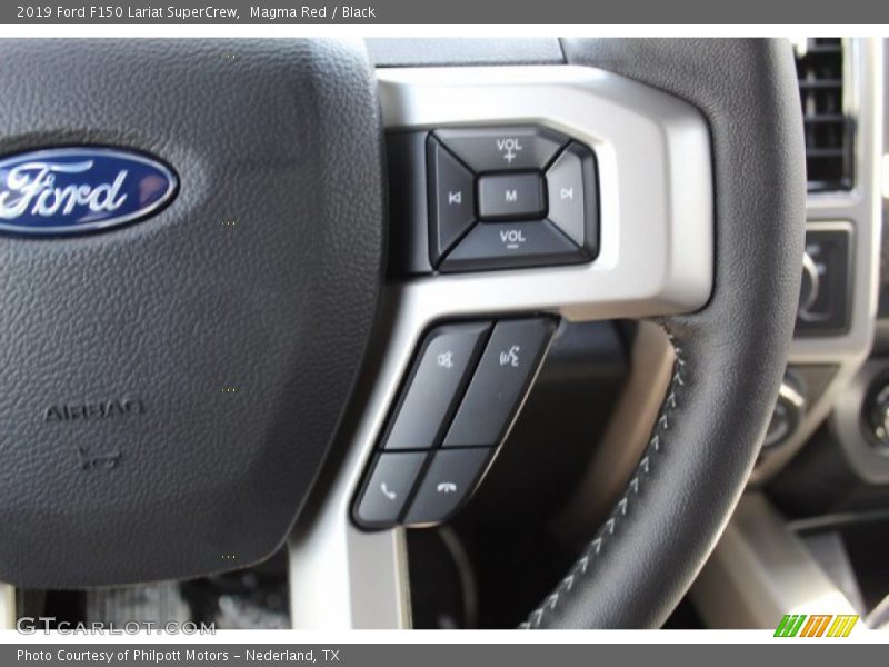 Magma Red / Black 2019 Ford F150 Lariat SuperCrew