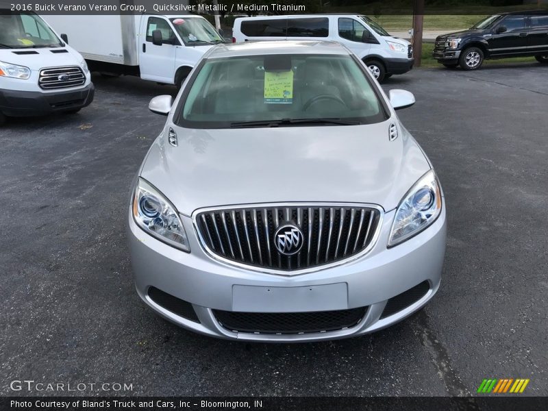 Quicksilver Metallic / Medium Titanium 2016 Buick Verano Verano Group